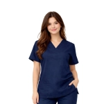 Bluza chirurgiczna bawełna 100% granatowa roz. S